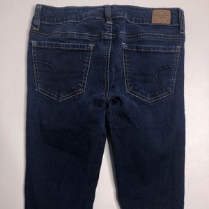 American Eagle Jegging Jeans Blue Stretch Sz 2